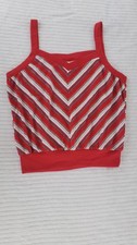 Women's Striped Square-Neck A-Line Blouse Top, Multicolor Vertical Stripe — listing 4