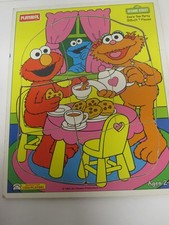 Lot of 6 Vintage Playskool Wooden Frame-Tray Puzzles (Disney & Peanuts) — listing 4