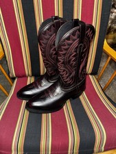 Durango Black Leather Western Cowboy Boots — listing 6