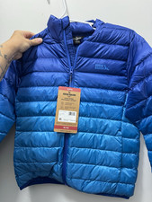 Eddie Bauer Kids Sherpa-Lined Plaid Fleece Snap-Front Shirt Jacket, Size 8 — listing 3