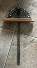 Vintage Sears Craftsman 10 Inch Bench Table Saw with Cast Iron Top and Enclosed Stand