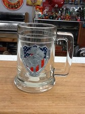 USMC Marines "The Few. The Proud." Ceramic Stein Coffee Mug, Navy Blue with Red Stripes and EGA Emblem — listing 6