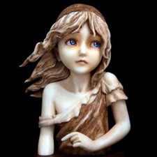 Anime Character Bust Statue — Red-Haired Swordsman (likely fan-made / unbranded resin) — listing 6