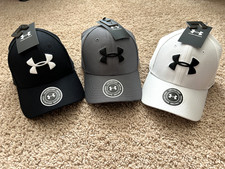 Under Armour Red Stretch-Fit Baseball Cap, Size LG/XL — listing 2