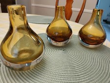 Mid-Century Multicolor Art Glass Freeform Bowl / Ashtray with Pulled Lobes — listing 4