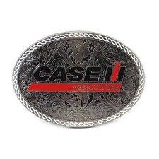 Vintage Case XX Solid Brass Oval Belt Buckle — listing 4