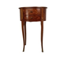 Italian Neoclassical Maggiolini-Style Marquetry Inlaid Six-Drawer Double Dresser with Tapered Legs — listing 2