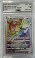 Pokémon Arceus VSTAR Rainbow Rare 176/172 Brilliant Stars, listing 2