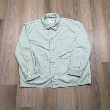 Zara Green Cotton Button-Up Overshirt / Shacket, Size S — listing 2