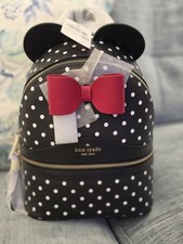 Kate Spade New York x Disney Minnie Mouse Clarabelle Cow Daisy Duck Striped Leather Tote — listing 5
