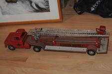 Vintage Tonka T.F.D. No. 5 Pressed Steel Fire Pumper Truck — listing 4