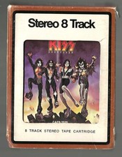 Lot of 3 KISS 8-Track Tapes: Dynasty, Rock and Roll Over, Alive II (Vol. I) — listing 4