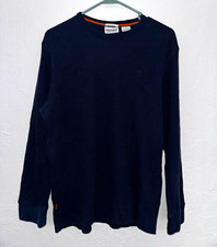 Navy & White Textured Knit Sweater, Size L — listing 4