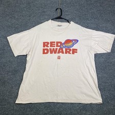 Vintage Red Dwarf 'Smeg Off' Screen Stars Best Single-Stitch T-Shirt, Size L — listing 4