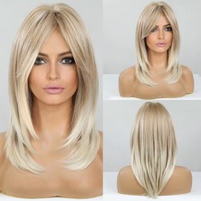 HAIRCUBE Layered Synthetic Wig for Women, Long Brown — listing 5