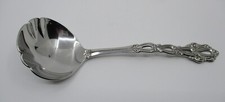 Oneida Community Stainless 'Chandelier' Pattern Gravy Ladle with Scalloped Bowl — listing 4