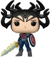 Funko Pop! Marvel What If...? Captain Carter #875 GameStop Exclusive Bobble-Head — listing 2