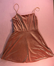 Urban Outfitters Crushed Velvet Smocked Bodice Mini Dress, Size S — listing 6