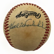Rawlings Official National League Baseball (William D. White, President) with Ink Signature — listing 4