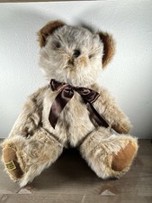 Mohair Teddy Bear in Bavarian Lederhosen with Felt Hat and Alpine Vest — listing 3