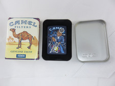 Vintage Zippo Joe Camel Biker on Motorcycle Lighter with Pewter Emblem — listing 4