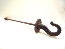 Antique Victorian Eastlake Cast Iron Ceiling Hook for Hanging Lamp or Plant — listing 4