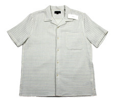 Vince Men's Short Sleeve Plaid Camp Shirt — listing 2
