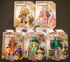 Fortnite Legendary Series 6-Inch Action Figures Lot of 5 with Accessories
