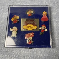 World Nintendo pins Vintage Nintendo Collector Pin Set - Child World Exclusive 9-Pin Enamel Set (Super Mario Bros 2, Zelda) — listing 2
