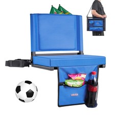 Folding Stadium Seat / Bleacher Chair with Back Support — listing 5