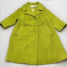 Vintage Lilli Ann Paris Black Wool Mohair Blend Swing Coat, listing 6
