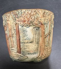 Weller Pottery Woodcraft Squirrel Jardinière Planter — listing 4