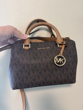 Michael Kors Signature MK Logo Large Tote Bag, Black — listing 5