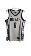 Jordan Brand Georgetown Hoyas #23 Player Basketball Jersey, Grey, Size Large — listing 4