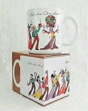Vintage Hallmark "Mugs" Hot-Cha-Chocolate! Cartoon Coffee Mug — listing 2