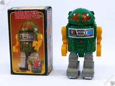 Vintage Horikawa (SH Toys) Monster Robot Battery-Operated Toy, Made in Japan, Boxed