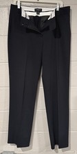Liz Claiborne Career Petite 'Audra Classic' Navy Dress Pants, Size 12P — listing 4