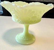 Vintage Green Hobnail Glass Vase, DPS Dois XL, Made in Italy