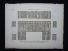 Description de l'Égypte Engraving — 'Qâou el Kebyreh (Antæopolis), Vue du Temple prise du côté du Sud-Ouest', Plate 40, Vol. IV — listing 4