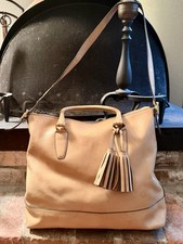 Coach Legacy Rory Satchel in Plum Leather with Tassels — listing 2