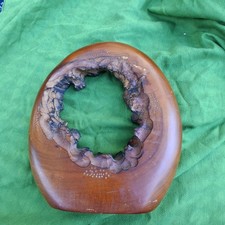 Polished Burl Wood Freeform Sculpture / Natural Root Burl Display Piece — listing 5