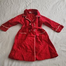 Vintage Tom & Jerry Toddler Robe, Blue Foulard Print with Red Piping, Size T3 — listing 5