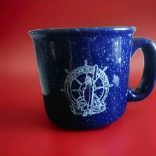 Lobster House on Fisherman's Wharf Cape May Souvenir Speckled Camp Mug — listing 2