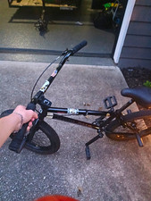 Kink BMX Freestyle Bike, 20-inch, White Frame with Pink/Tan Tires Kink Curb — listing 2