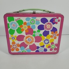 Vintage Barbie Lunch Box Thermos with Pink Cup Lid — listing 3