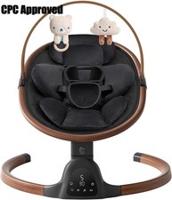 Electric Baby Swing Bouncer with Music and Timer, Model BY066 (Pink), New in Box — listing 4