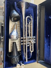 King Brass Bb Trumpet with Original Hardshell Case