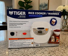 Tiger JBV-G10U 5.5-Cup Micom Rice Cooker & Warmer, White — listing 2