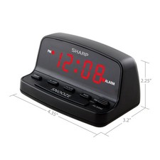 Modern Digital Alarm Clock with Color-Changing Nightlight — listing 4
