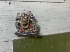 Vintage US Army 14th Infantry Regiment DUI Crest Pin 'Baptized By Fire' — listing 5